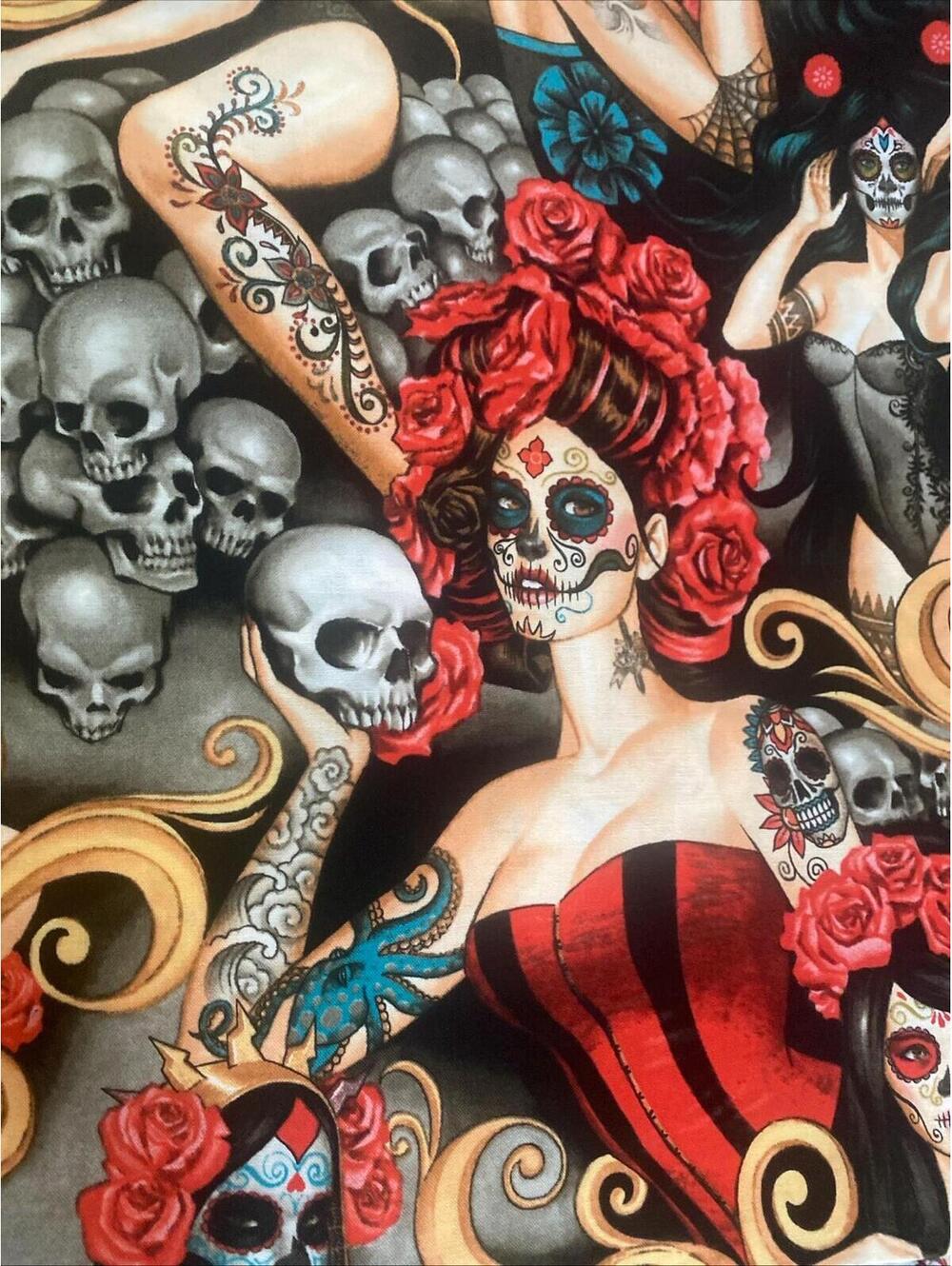 Las Elegantes  by Alexander Henry,  Cotton Fabric by 1/2 Yard
